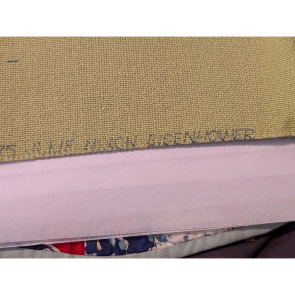 The Red Barn 16 X 20 Paragon Stitchery 1975 Kit A5000 Pres Eisenhower Design - Picture 8 of 13